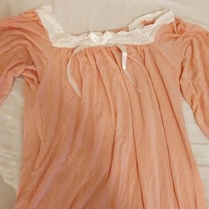 Pastel goth night gown
